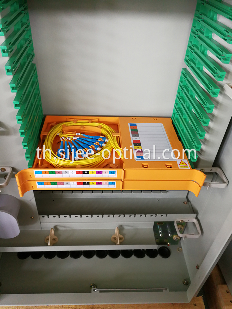 ตู้เชื่อมต่อเคเบิลออฟติคอล Optical Cable Cross Connection Cabinet